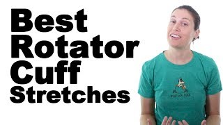 10 Best Rotator Cuff Pain Stretches  Ask Doctor Jo [upl. by Millham]