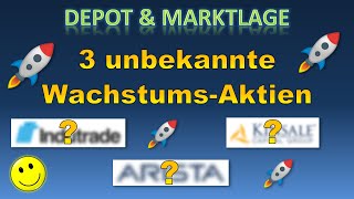 Die besten Aktien 2024  3 unbekannte WachstumsAktien mit starker KursRendite  Dezember 2023 [upl. by Hobie]