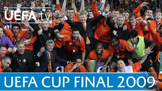 2009 UEFA Cup final highlights  ShakhtarWerder Bremen [upl. by Leafar847]