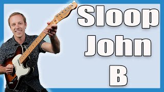 Sloop John B Guitar Lesson Beach Boys [upl. by Nellie608]