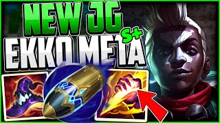 EKKO IS THE META How to Ekko Jungle amp CARRY for Beginners  Best BuildRunes  League of Legends [upl. by Norehs446]