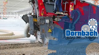 Beton fräsen Kugelstrahlen deutschlandweit von Dornbach Spezialabbruch GmbH [upl. by Norel]