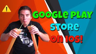 Google Play Store iOS  How To Install Google Play Store On iPhone 2025 [upl. by Bianka]