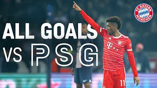 King decides twice All FC Bayern goals against Paris SaintGermain [upl. by Katheryn]