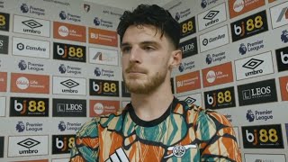 Declan Rice Post Match Interview  Bournemouth 20 Arsenal [upl. by Lucine]