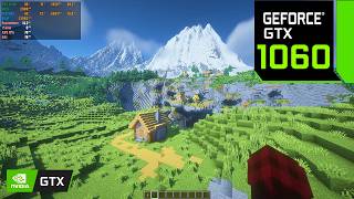 Minecraft BSL Shaders  GTX 1060 FPS Test [upl. by Aid399]