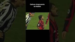 Gattuso rimproverato da Maldini gattuso [upl. by Ynnej]