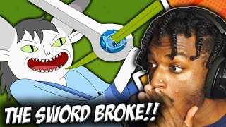 SWORD FINN IS GONE  Adventure Time Season 8 Ep 46 REACTION [upl. by John]