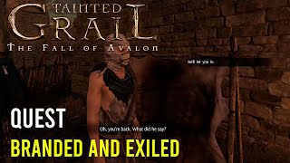 Tainted Grail The Fall of Avalon  Quest  Branded and Exiled [upl. by Corneille897]