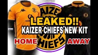 Kaizer Chiefs Finally Unveil Home amp Away Kit Jersey  Leaked Jersey  No Complains From Fans [upl. by Onoitna]