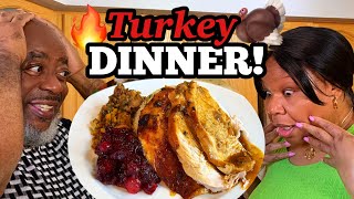 How to make the BEST Holiday TURKEY Dinner Homemade Cranberry Sauce Too  Deddys Kitchen [upl. by Mario]