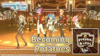 HATSUNE MIKU COLORFUL STAGE  Becoming Potatoes by Neru 3D Music Video  Wonderlands x Showtime [upl. by Nnaeiluj]