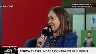 Africa Travel Indaba  Tourism Minister Patricia de Lille [upl. by Swann]