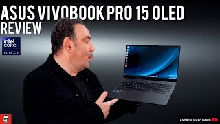 Asus VivoBook Pro 15 OLED REVIEW Core Ultra 7  RTX 3050 [upl. by Henriette556]