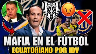 IDV Maneja el fútbol ecuatoriano  Alfaro Moreno CONTUNDENTE Contra Francisco Egas [upl. by Nehtanoj]