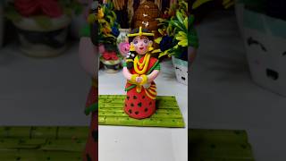 Parvati ❣️ 🌸 🌼 shorts shortsfeed clay diy parvati [upl. by Nirrol]