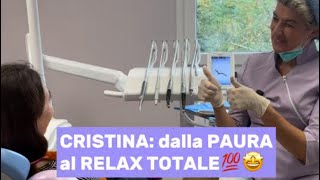 Cristina dalla paura al relax totale [upl. by Dal]