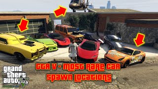 GTA 5s Best Kept Secret Rare Car Locations EXPOSED [upl. by Enialehs293]