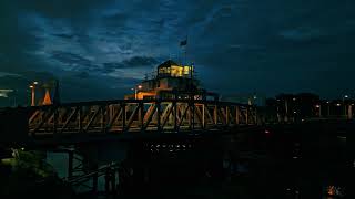 0330 Cross Keys swing bridge Lincolnshire [upl. by Amsaj]