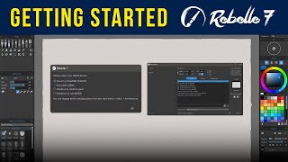 Rebelle 7 Pro Tutorial for Beginners  First Launch amp New Canvas [upl. by Jeramie]