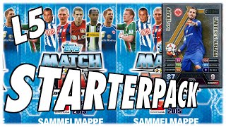 Topps Match Attax 2014 2015 Starterpack II Booster  Limitierte Auflage L5 [upl. by Aneeb31]