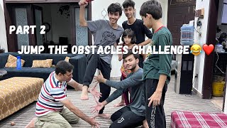 ibi sheikh  JUMPING THE OBSTACLES😂 PART 2  CHALLENGE  VLOG [upl. by Zillah]