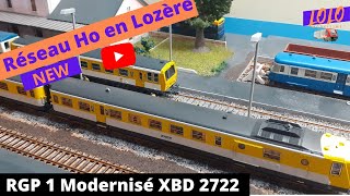 Nouvel autorail RGP1 modernisé [upl. by Ahtivak]