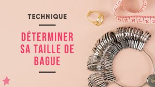 TECHNIQUE  Comment connaître sa taille de bague [upl. by Abbot]