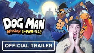 Ninjas Epic Reaction to Dog Man Mission Impawsible Trailer [upl. by Ellicec185]