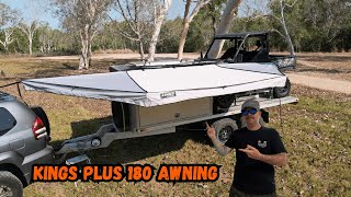 The new Kings Plus 180 Awning  IS IT ANY GOOD [upl. by Amolap]