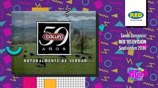 Tanda Comercial Red Televisión Septiembre 2000 [upl. by Lattonia612]