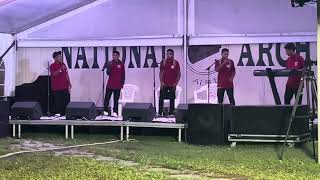 MARSHALLESE DANCE BY RONGRONG CHRISTIAN HIGH SCHOOL  ALELE WEEK 2024 [upl. by Oidivo]