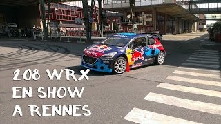 La 208 WRX en démonstration à PSA La Janais Rennes [upl. by Randi527]