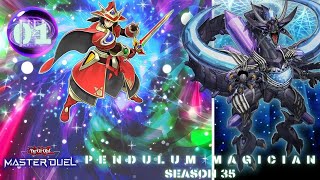 Yu Gi Oh Master Duel  Season 35  01  Pendulum Magician  Supreme King ZARC [upl. by Greabe]