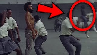 10 Hidden Messages You Missed In Childish Gambino  This Is America Official Video Part 2 [upl. by Kammerer86]