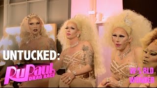 Untucked RuPauls Drag Race Episode 8  Conjoined Queens [upl. by Annayrb]