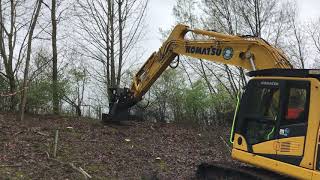 Practicality Brown  Timber stacking with 16quot Dymax Tree Shears [upl. by Eixel]