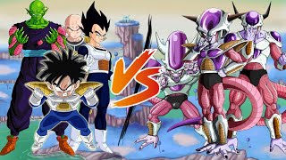 Frieza Vs Vegeta Gohan Krillin And Piccolo Why Frieza Is WeakDragon Ball Tenkaichi 3 Gameplay [upl. by Lyrehc]