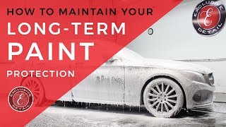 How to Wash Paint Protection Film andor Ceramic Coating Exclusive Paint Protection Charlotte NC [upl. by Osgood]