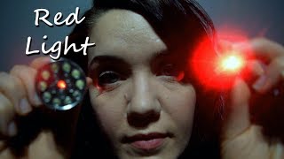 ASMR Red Light Triggers and Whispering [upl. by Barhos811]