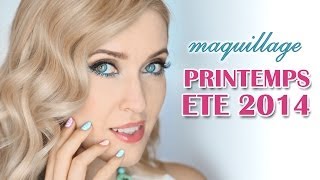 Tuto maquillage soirée chic ❤ Bluevert et marron [upl. by Ttennaej]