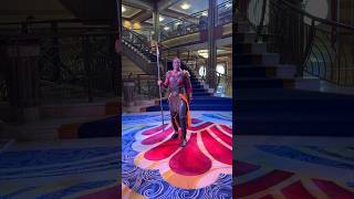 Warriors of Wakanda Training Session  Marvel Day at Sea  Disney Dream  Disney Cruise Line [upl. by Eddra692]