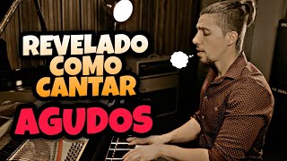 NOTAS AGUDAS  Como cantar notas altas PASSO A PASSO  AULA DE CANTO COMPLETA [upl. by Eillim]