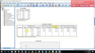 How to create index using PCA in SPSS [upl. by Skye]