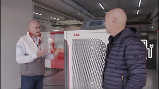 Robert Doornbos test Formule E Gen 3  ABB Electrification NL [upl. by Petr796]