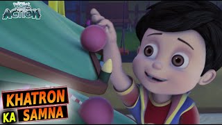 नकली santa  Vir Robo Boy  Khatron Ka Samna  237  Hindi Cartoons For Kids  Wow Action [upl. by Kcirdec]