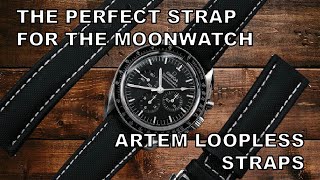 The Perfect Strap For The Moonwatch  ARTEM Loopless Straps [upl. by Kittie]