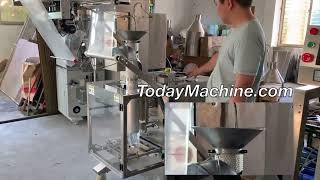 Auto packing machine packaging Food Sugars Salt food Packaging machinery vacuum pack machines [upl. by Nabla]