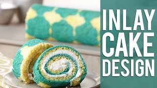 How to Make an Inlay Japanese Roll Cake [upl. by Sola]