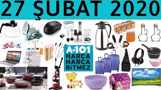 A101 27 ŞUBAT 2020 PERŞEMBE  AKTÜEL ÜRÜNLER  A101 İNDİRİMLERİ  A101 KAMPANYA  A101 Aktüel [upl. by Pinckney]